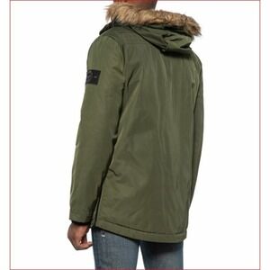 Industry men coat parka jacket hooded insulated IF19J167 green sz XL $279